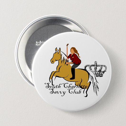 Officiële SCSC-Logo Button (Voorkant /achterkant)