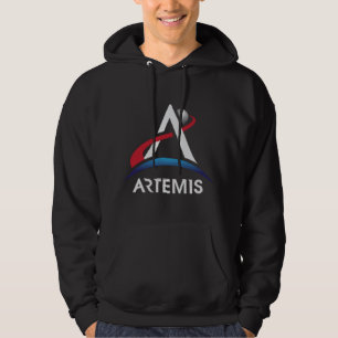 Officiële SD van het NASA Artemis-programma Logo Hoodie