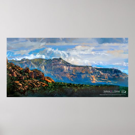 Officiële Sedona Plein Air Festival Poster (Voorkant)