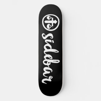 Officiële Sidebar Skateboard Logo Deck