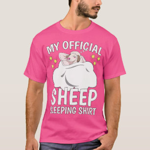 Officiële Slaap dutjes PJ Schapen T-shirt