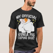 Officiële Slaap Pyjama Naps PJ Guinee Pig T-shirt (Voorkant)