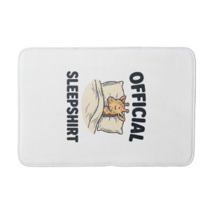 Officiële slaapshirt Giraffe Grappig slaap shirt D Badmat