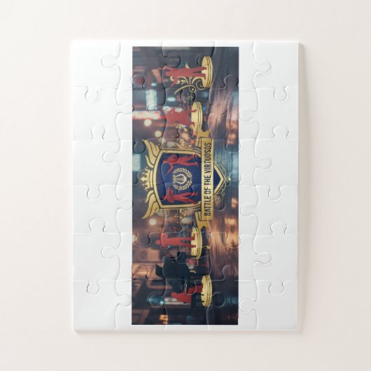 Officiële Slag der Virtuozen Legpuzzel (Verticaal)