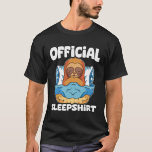 Officiële Sleepshirt Luiaard Dierenluiaards Lover  T-shirt