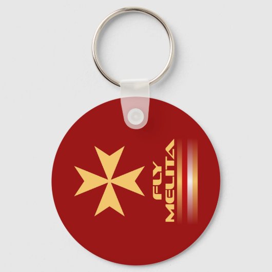 Officiële Sleutelhanger FMS Fly Melita (Voorkant)