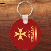 Officiële Sleutelhanger FMS Fly Melita (Voorkant)