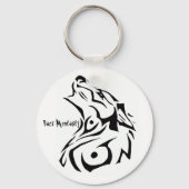 Officiële Sleutelhanger van Pack Mentality. (Voorkant)