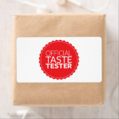 Officiële smaak etiket (Insitu)