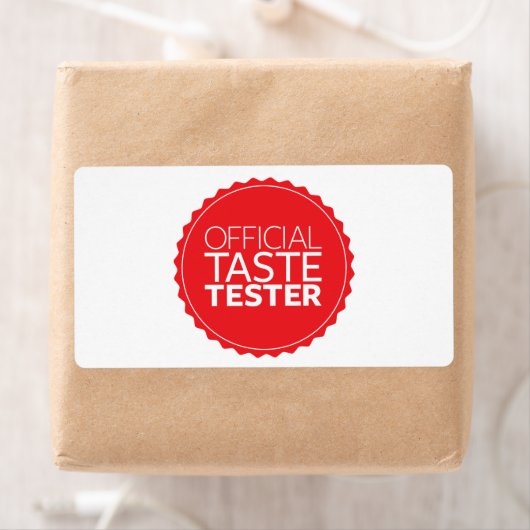 Officiële smaak etiket (Insitu)