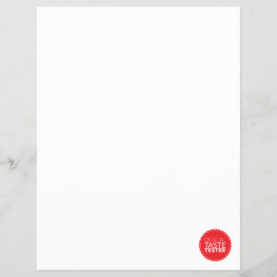 Officiële smaak flyer