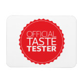 Officiële smaak magneet (Horizontaal)