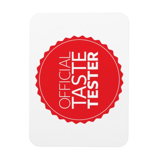 Officiële smaak magneet (Verticaal)