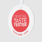 Officiële smaak ornament (voorkant)