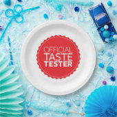 Officiële smaak papieren bordje (Feest)