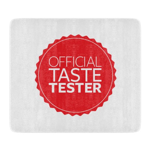 Officiële smaak snijplank (Voorkant)