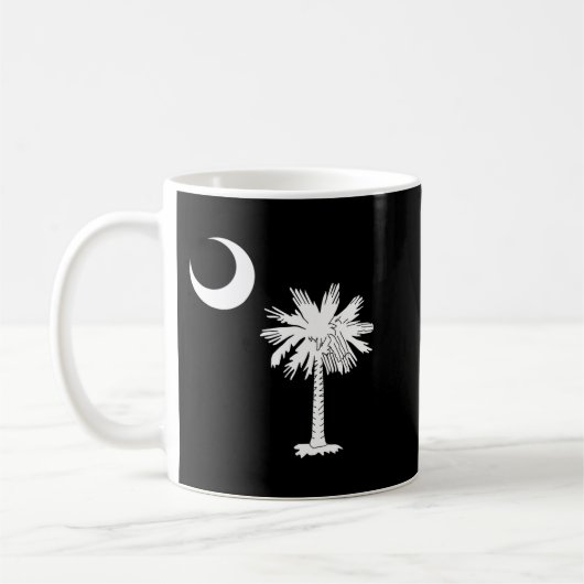 Officiële South Carolina Palmetto Staat Flag Pullo Koffiemok (Links)