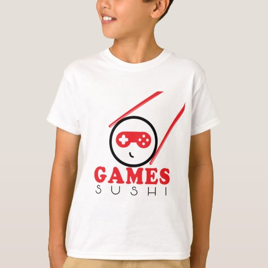 Officiële Spelen Sushi T-shirt (Voorkant)