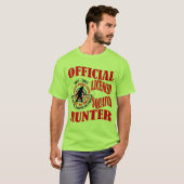 Officiële squatch hunter t-shirt (Voorkant volledig)