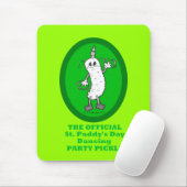 Officiële St. Patrick's Day Danspartij Pickle Muismat (Met muis)