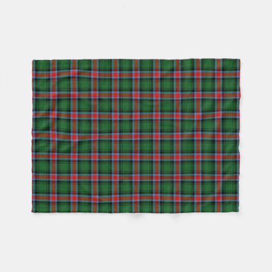 Officiële staat Georgië tartan Fleece Deken (Voorkant (Horizontaal))