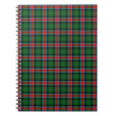 Officiële staat Georgië tartan Notitieboek (Voorkant)