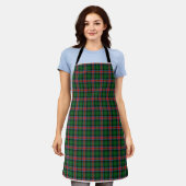 Officiële staat Georgië tartan Schort (Gedragen)