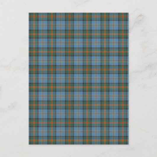 Officiële staat Hawaï-tartan Briefkaart (Voorkant)