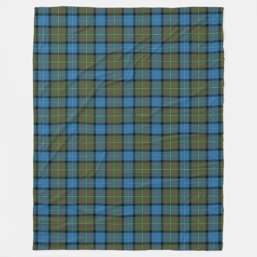 Officiële staat tartan in Californië Fleece Deken (Voorkant)
