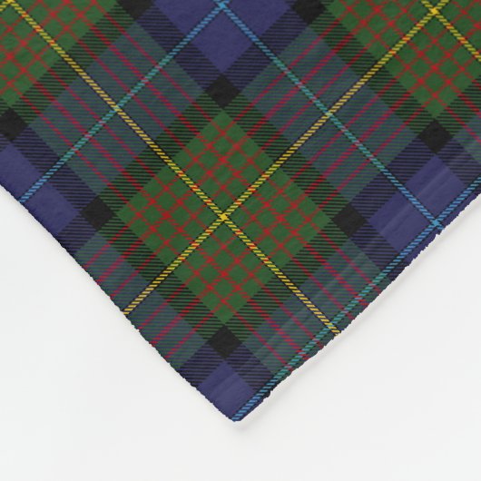 Officiële staat tartan in Californië Fleece Deken (Hoek)