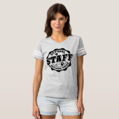 Officiële staf van een Bichon Frise T-shirt (Voorkant volledig)