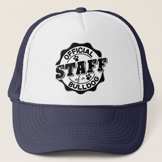 Officiële staf van een hond trucker pet (Voorkant)