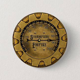 Officiële Steampunk Empire Pin Ronde Button 5,7 Cm