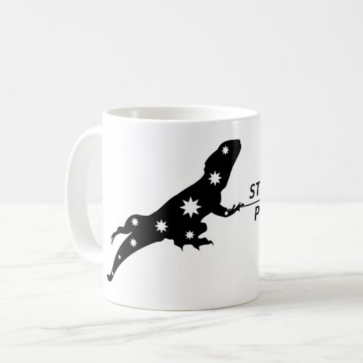 Officiële Stellagama Publishing Mok (Voorkant links)