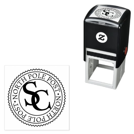 Officiële stempel van de Santa Claus Noordpool Pos (In situ)