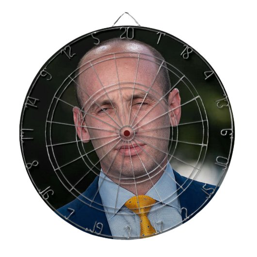Officiële Stephen Miller Dartbord (Voorkant)