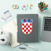 Officiële sticker met het embleem van de Kroatisch (iPad Cover)