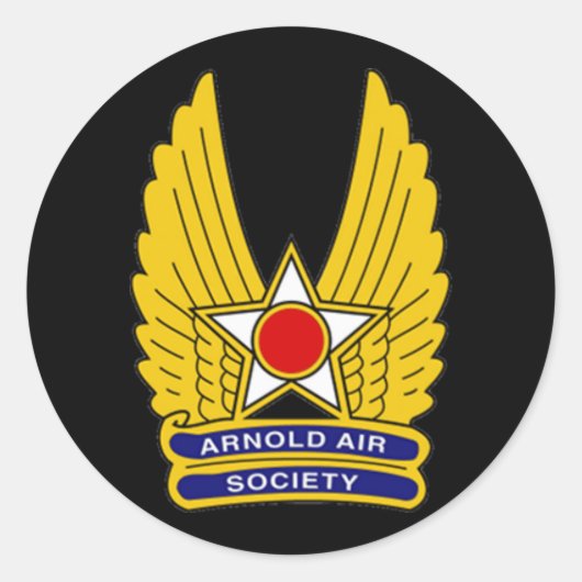 Officiële Sticker van de Arnold Air Society (Voorkant)