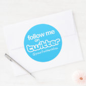 Officiële Sticker "Volg mij op Twitter" (Envelop)