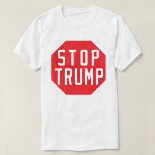 Officiële 'STOP TRUMP'-Mannen T-Shirt