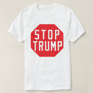 Officiële 'STOP TRUMP'-Mannen T-Shirt