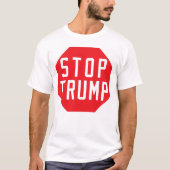 Officiële 'STOP TRUMP'-Mannen T-Shirt (Voorkant)