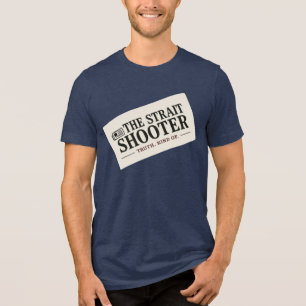 Officiële Strait Shooter News stijl Tri-Blend Shirt