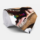 Officiële Stropdas BAD Dino (Opgerold)