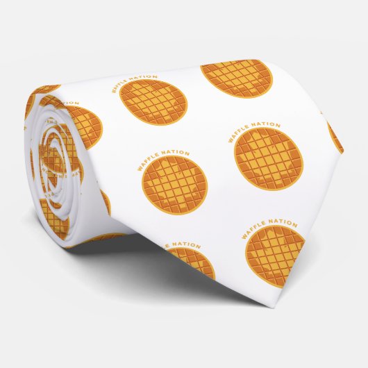 Officiële Stropdas Waffle Nation (Opgerold)