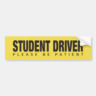 OFFICIËLE STUDENDRIVER-BUMPERSTICKER BUMPERSTICKER