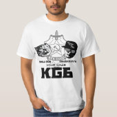 Officiële Swagimir/Gbob KGB shirt (Voorkant)