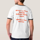 Officiële T-shirt "FLATTER" (Achterkant volledig)
