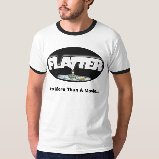Officiële T-shirt "FLATTER" (Voorkant)