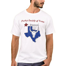 Officiële T-shirt van de Poetry Society of Texas
